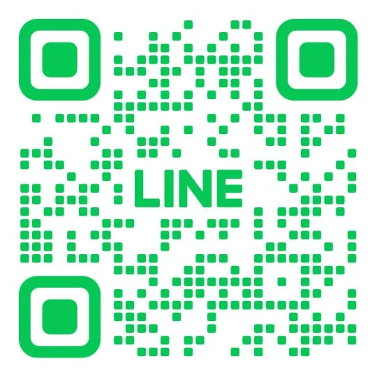 QR Code เพิ่มเพื่อน youtube music pc Line Official